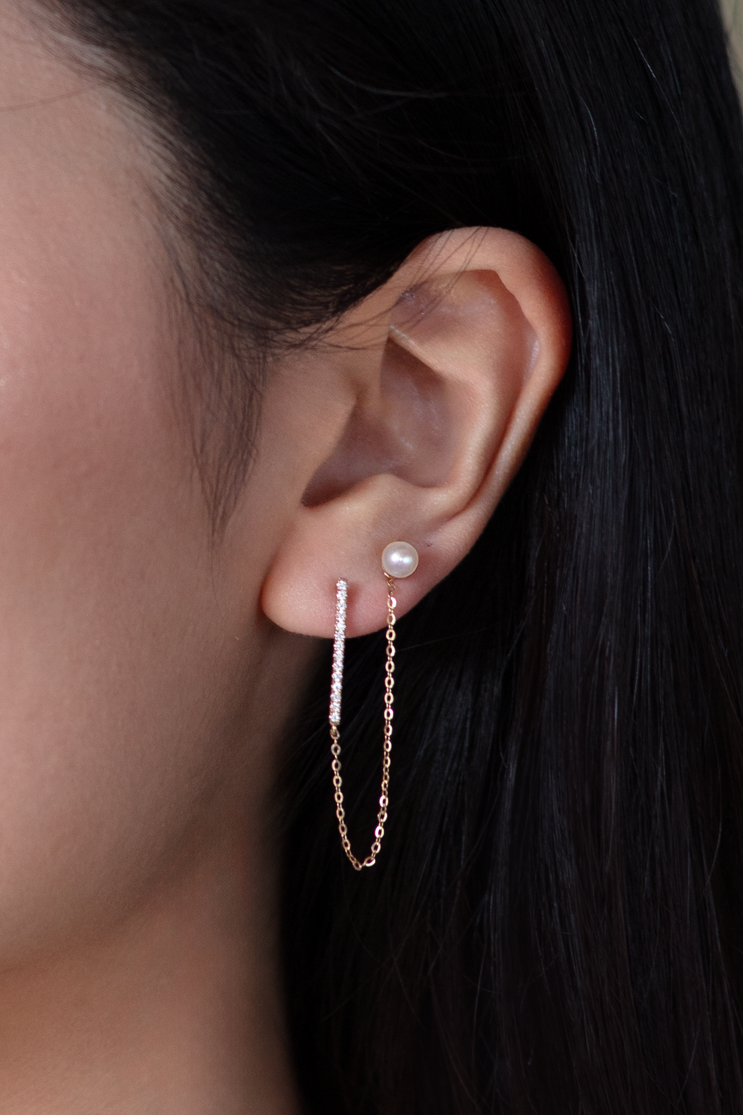 Classic Pearl Stud Earring