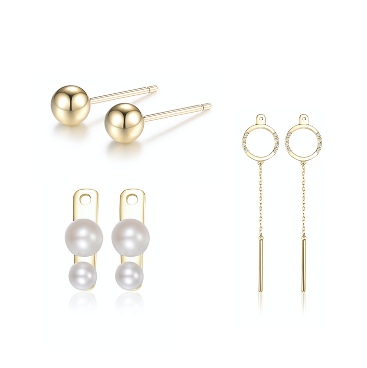 LUXE SWEET & SWELL ORB HALO DROP SET