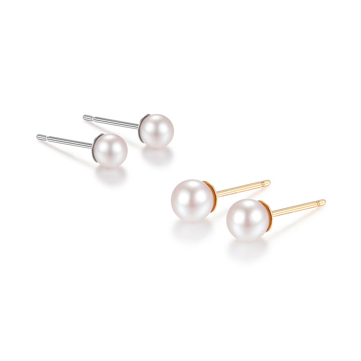 Classic Pearl Stud Earring