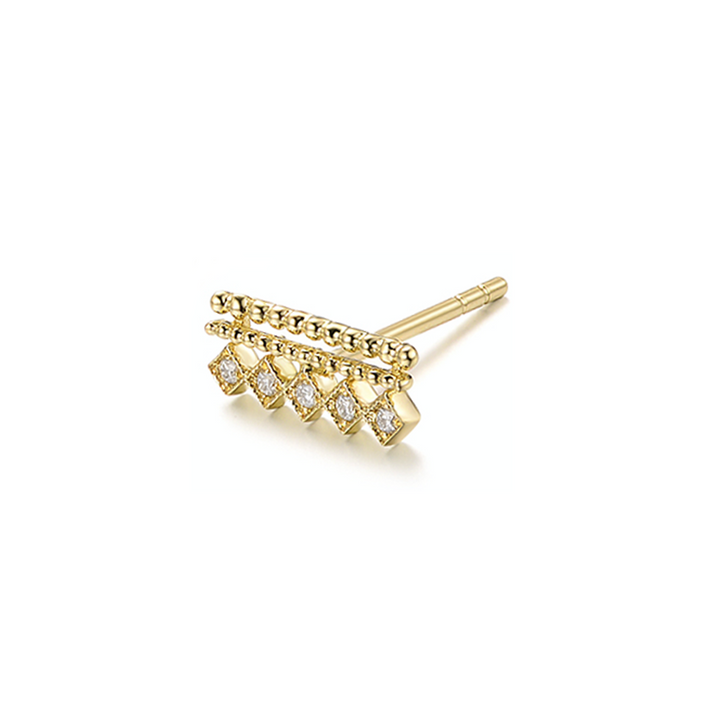 Chandelier Diamond Stud (Single)