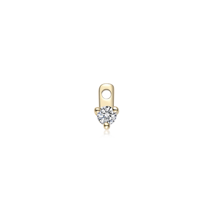 DIAMOND DEWDROP EARRING JACKET (Single)
